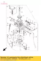 5XT143411000, Yamaha, ugello, principale yamaha xg 250 2005, Nuovo