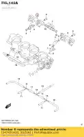 1347421H10, Suzuki, cano, combustível suzuki  gsx gsx r 1000 1300 2007 2008 2009 2010 2011 2012 2014 2015 2016 2017 2018 2019, Novo