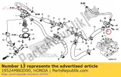 Here you can order the joint b, water from Honda, with part number 19524MBGD00: