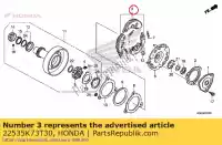 22535K73T30, Honda, frizione prim set di pesi honda  125 2019, Nuovo