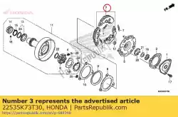 Qui puoi ordinare frizione prim set di pesi da Honda , con numero parte 22535K73T30: