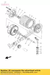 Aquí puede pedir primavera, torsión (2wg) de Yamaha , con el número de pieza 905081876500: