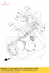 Aquí puede pedir conjunto de faros de Yamaha , con el número de pieza 27SH43000000: