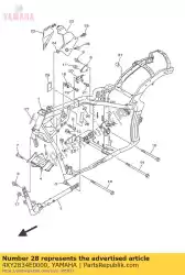 Tutaj możesz zamówić amortyzator od Yamaha , z numerem części 4XY2834E0000: