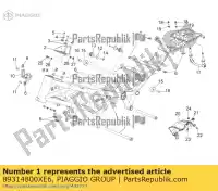 89314800XE6, Piaggio Group, Telaio aprilia mana na zd4rcb00, zd4rcc01, zd4rce00 850 2009 2010 2011 2016, Nuovo