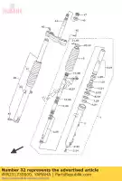 4YR231730000, Yamaha, spindel, conisch yamaha  ajs fzs mt wr xj xjr xp xsr xt xvs yp  125 400 500 600 650 660 690 700 900 950 1100 1300 1998 1999 2000 2001 2002 2003 2004 2005 2006 2007 2008 2009 2010 2011 2012 2013 2014 2015 2016 2017 2018 2019 2020 2021, Nieuw