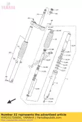 Aquí puede pedir husillo, cono de Yamaha , con el número de pieza 4YR231730000: