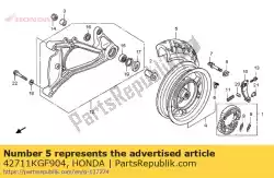 Ici, vous pouvez commander le aucune description disponible pour le moment auprès de Honda , avec le numéro de pièce 42711KGF904: