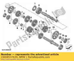 Qui puoi ordinare kit di riparazione, gearset, 3a / 4a marcia da BMW , con numero parte 23008537639: