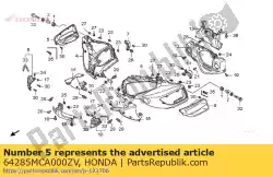 Aqui você pode pedir o veneziana, r. Capota lateral * r30 em Honda , com o número da peça 64285MCA000ZV: