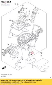 suzuki 0940111101 zacisk - Dół