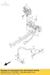 Qui puoi ordinare nessuna descrizione disponibile da Suzuki , con numero parte 3385001D10: