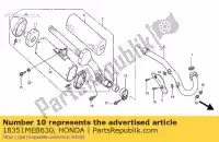 18351MEB630, Honda, body comp, t?umik honda crf  r crf450r 450 , Nowy