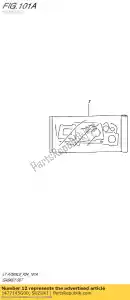 Suzuki 1477145G00 connector uitlaat - Onderkant