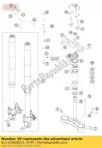 ktm 61112006033 serranda serranda sterzo cpl. 07 - Il fondo