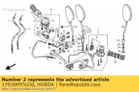 17920MY5G30, Honda, câble comp. b, accélérateur honda cb cbs 500, Nouveau