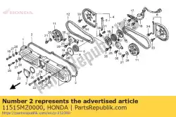 Here you can order the gasket, fr. Cover from Honda, with part number 11515MZ0000: