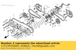 Tutaj możesz zamówić uszczelka fr. Pokrywa od Honda , z numerem części 11515MZ0000: