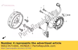 honda 90023471000 bout, flens, 12x50 - Onderkant