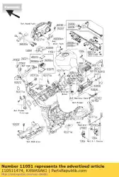 Here you can order the bracket,fuse zx1200-a1 from Kawasaki, with part number 110511474: