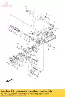 90387122R500, Yamaha, collar (1wg) yamaha  fjr fzr szr trx tzr yzf 125 400 600 660 750 850 1000 1300 1989 1990 1991 1992 1993 1994 1995 1996 1997 1998 2000 2001 2002 2003 2004 2005 2006 2007 2008 2009 2010 2011 2014 2015 2016 2017 2018 2019 2020 2021, Nuevo