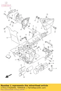 yamaha 1TP2177G0000 pude?ko, akumulator - Dół