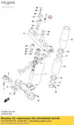 Here you can order the bolt from Suzuki, with part number 5122610F70: