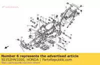 50352HN1000, Honda, prato l fr eng ha honda trx400ex fourtrax sportrax 400 , Novo