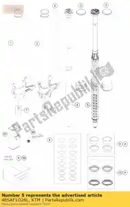 ktm 48SAF1O26L wk?ad kpl. l / s - Dół