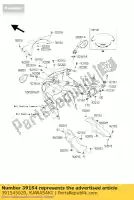 391545020, Kawasaki, parabrisas kawasaki ZX ninja r rr 600 6, Nuevo