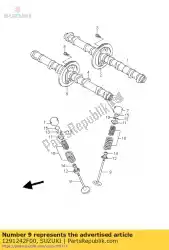 Qui puoi ordinare valvola di scarico da Suzuki , con numero parte 1291242F00: