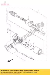 Here you can order the screw, pan head (7g3) from Yamaha, with part number 985800500800: