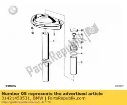 Qui puoi ordinare fermo molla da BMW , con numero parte 31421450531: