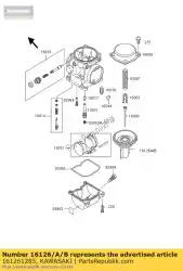 Aqui você pode pedir o válvula, vácuo em Kawasaki , com o número da peça 161261285: