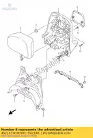 4621514G00YAY, Suzuki, cubierta, pasajero r suzuki an burgman  s an250 an400s 400 250 , Nuevo