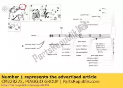 Aquí puede pedir unidad de control electrónico de Piaggio Group , con el número de pieza CM228222: