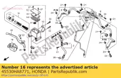 Tutaj możesz zamówić zestaw cylindrów, master od Honda , z numerem części 45530HA8771: