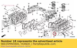 Tutaj możesz zamówić ? Ruba, ko? Ek, 86x40 od Honda , z numerem części 90035MN5000: