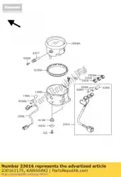 Ici, vous pouvez commander le lampe-assy bn125-a3 auprès de Kawasaki , avec le numéro de pièce 230161175: