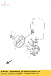 Here you can order the stator assy from Yamaha, with part number 2CMH14100000: