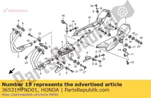 honda 36531MFND01 sensore, ossigeno - Il fondo