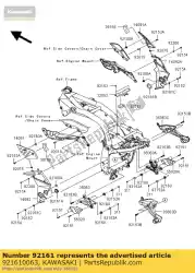 Here you can order the damper zr1000-a1 from Kawasaki, with part number 921610063: