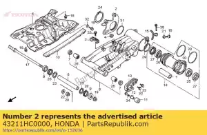 honda 43211HC0000 nenhuma descrição disponível no momento - Lado inferior