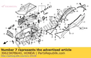 honda 39623KPB640 dop, aansluiting - Onderkant