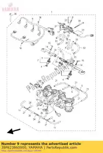 yamaha 39P823860000 przed?u?enie, wi?zka przewodów - Dół