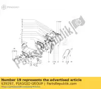 639297, Piaggio Group, fr. gire la lámpara de señalización     , Nuevo