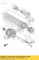 0914024014, Suzuki, nuez suzuki gsx r eesef gsxesef gsxef gsxg 1100 1150, Nuevo