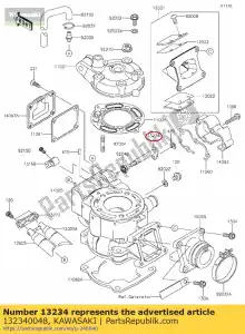 kawasaki 132340048 shaft-comp kx85cef - Il fondo