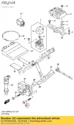 Aquí puede pedir tornillo de Suzuki , con el número de pieza 015500655A: