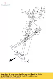 Suzuki 5141006G00 sterowanie mostkiem - Dół